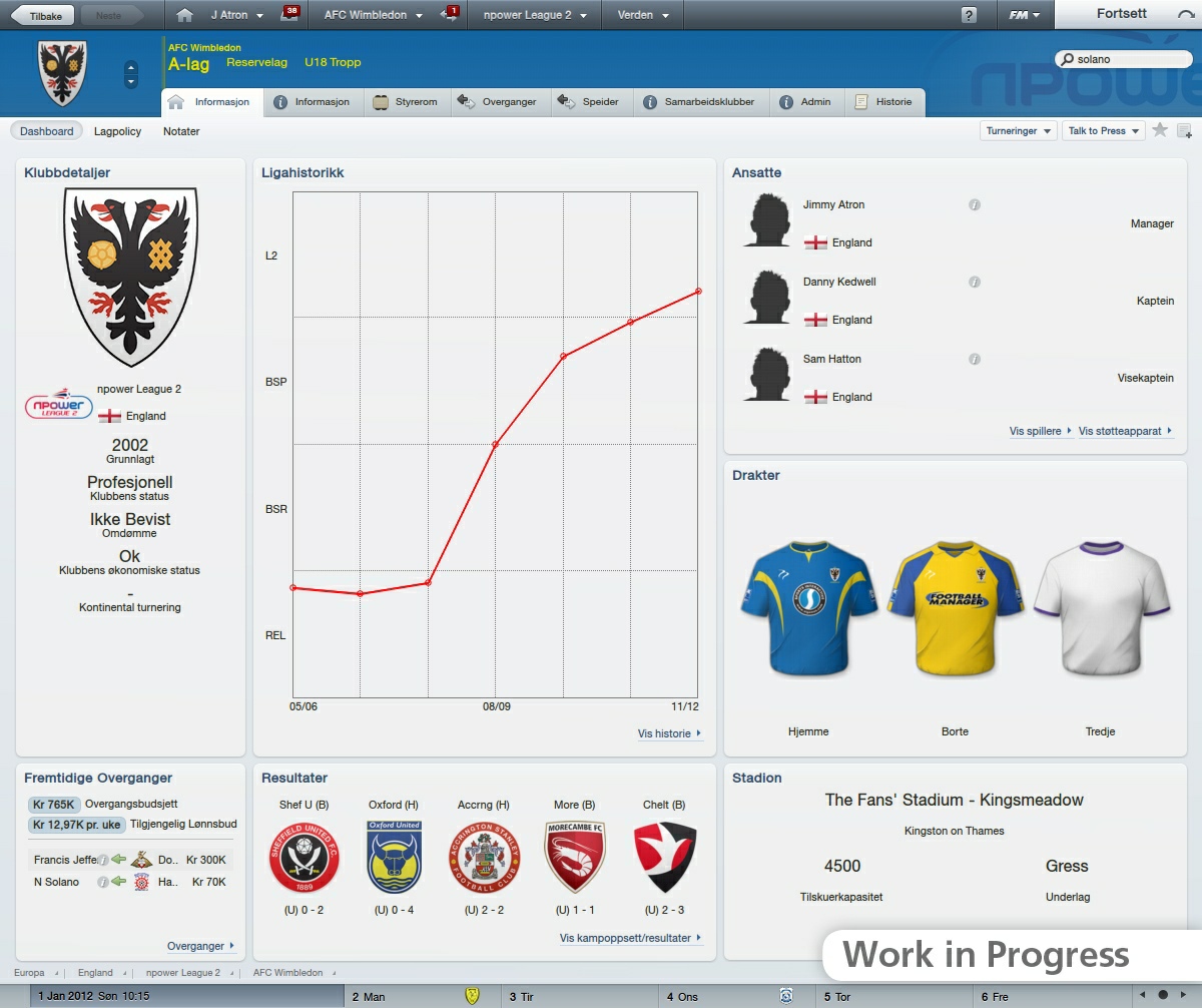 Football Manager 2012 - Imagen 9